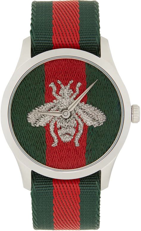 gucci symbol the bee men watch|Gucci bee watch women.